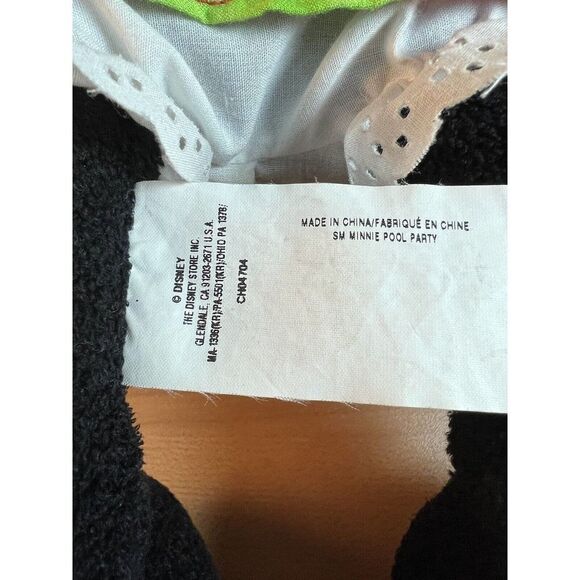 Disney Store Authentic Minnie Mouse Pool Party Plush Toy Doll  Floral Sandals - Picture 8 of 11